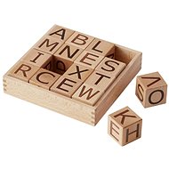 Kid's Concept Wooden blocks with letters Neo - Wooden Blocks