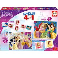 EDUCA Disney Princesses 4in1 game set - Game Bundle