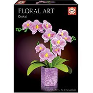 EDUCA 3D puzzle Floral Art - Orchid - Jigsaw Puzzle
