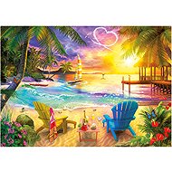 EDUCA Puzzle Lovers Beach 1000 pieces - Jigsaw Puzzle