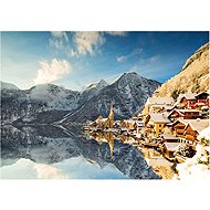 EDUCA Puzzle Winter in Hallstatt 1500 pieces - Jigsaw Puzzle