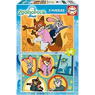 Educa Zootropolis 2, 2 × 48 pieces - Jigsaw Puzzle