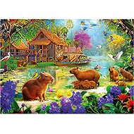 Educa Capybara Village 500 pieces - Jigsaw Puzzle