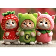 Educa Fruit Kittens 200 pieces - Jigsaw Puzzle