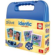 EDUCA Stitch Memory Game in a Case 72 Cards - Memory Game