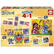 EDUCA Soubor her Stitch 4v1 - Memory Game