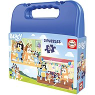 EDUCA Bluey 2-in-1 Puzzle (2 × 20 pieces) - Jigsaw Puzzle