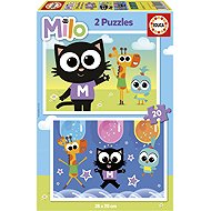 EDUCA Puzzle Milo 2x20 Pieces - Jigsaw Puzzle