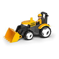 Efko ECO MultiGO Yellow tractor with plough, figure Igráček - Tractor
