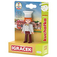 Efko Igráček Chef Figurine with Accessories - Figure