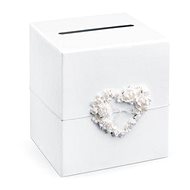 Greeting card box - heart - wedding - 24 × 24 × 24 cm - Small Gift Box