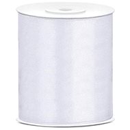 Satin ribbon white - wedding 10 × 250 cm - Ribbon