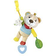 Clementoni PLUSH CLIP & GO Bear - Pushchair Toy