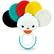 Clementoni Rainbow Peacock Rattle - Baby Rattle