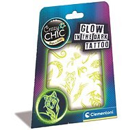 Clementoni Tetovačky  GLOW IN THE DARK - Dočasné tetovanie