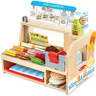 Melissa & Doug Wooden sandwich counter - Toy Kitchen Food