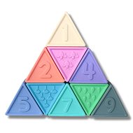 Jellystone Designs Folding toy Triblox - pastel - Motor Skill Toy