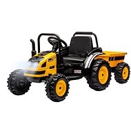MILLY MALLY tractor with siding Farmer yellow - Children's Electric Tractor