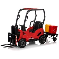 Eljet Children's Electric Forklift Red, Li-Ion - Children's Electric Tractor