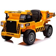 Eljet Children's electric car dump truck yellow, Li-Ion - Children's Electric Tractor
