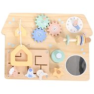 eliNeli Activity board Farm with clock - Activity Board