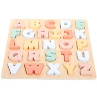 eliNeli Dřevěná vkládací abeceda - Puzzle