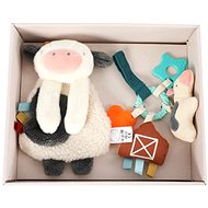 eliNeli Baby Toy Gift Set - Cow - Baby Teether