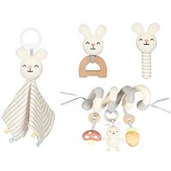 eliNeli Baby gift set 4 in 1 - rabbit - Baby Teether