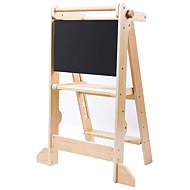 eliNeli Folding Learning Tower Growing 2in1 - painted with drawing board - Learning Tower