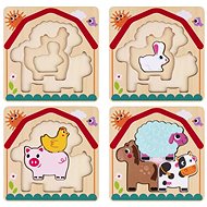 Wooden multilayer puzzle Farm - Wooden Puzzle