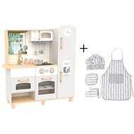 eliNeli Premium wooden children's kitchen with extended accessories - Play Kitchen