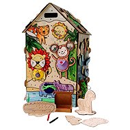 eliNeli activity board house, Zoo animals - Activity Board
