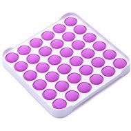 ELPINIO POP IT anti-stressz érzékelő játék - négyzet alakú lila - Pop It
