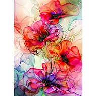 ENJOY Colourful flower waves 1000 pieces - Jigsaw Puzzle
