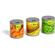 Erzi Canned Vegetable Veggie Mix - Toy Kitchen Food