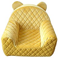 ELIS DESIGN Armchair with ears, mustard - Children's Chair