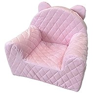 ELIS DESIGN Armchair with ears, light pink - Children's Chair
