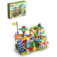 Feelo Marble Run Car Track Construction Set, 116 Pieces - Ball Track