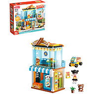 Feelo Bakery Building Kit with Car, 122 Pieces - Building Set