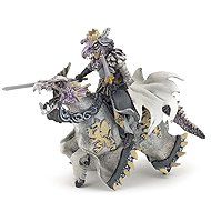 Papo Dragon White King on Horseback - Figure