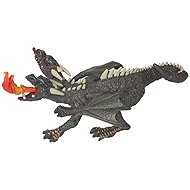 Papo Dragon brown with fire - Figure