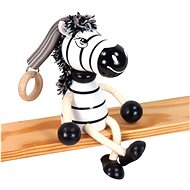 Krokido Zebra - wooden figure on spring - Figure