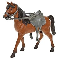 Miktrotrading Horse 28 cm with saddle - Figure