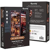Figured ART Book Nook Kit - Train Mystery - 3D Puzzle
