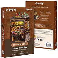Figured ART Book Nook Kit - Magic Herb Shop - 3D Puzzle