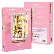 Figured ART Book Nook sada - Růžový loft - 3D Puzzle