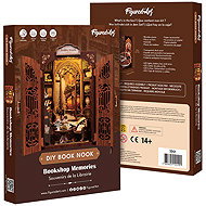 Figured ART Book Nook Kit - Bookstore Memories - 3D Puzzle