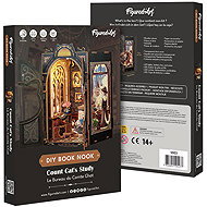 Figured ART Book Nook Kit - Count Cat's Library - 3D Puzzle