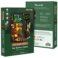 Figured ART Book Nook Kit - Wizard's House - 3D Puzzle