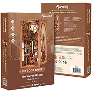 Figured ART Book Nook Kit - Secret Rhythm - 3D Puzzle